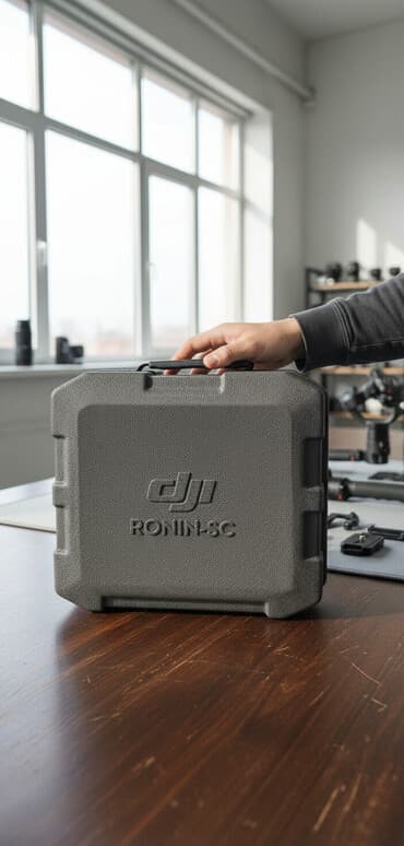 слайдер для фотоаппарата: DJI Ronin-SC 3-oxlu kamera stabilizatoru - Yüngül və kompakt dizayn — 2