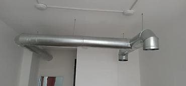 işlənmiş dəmir şifer: Havalandırma və tüstü çıxarışı üçün galvaniz hava kanalları və — 9