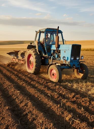 yuk masinlar: MTZ Belarus tipli təkərli traktor Xüsusiyyətlər: - Ön ötürücülü — 1