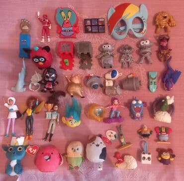 oyuncaq səbəti: Mc donads oyuncaqları satılır denesi 2-5 azn hamsı birlikde 60 azn — 1