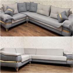 Künc divan, İşlənmiş, Açılan, Bazalı