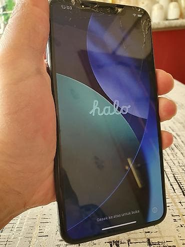 aple 17: IPhone 11 Pro Max, 256 GB, Matte Midnight Green, Qırıq — 1