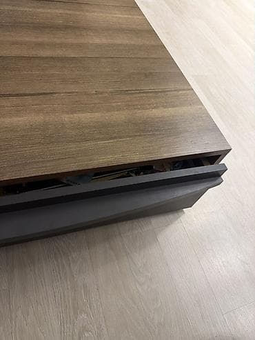 stol stil: Kvadrat masa, Açılmayan, Təkərsiz, Teksturalı laminat, Zəmanətsiz — 6