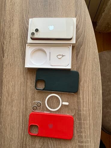 iphone xr: IPhone 14, 128 GB, Zəmanət, Face ID, Sənədlərlə — 2