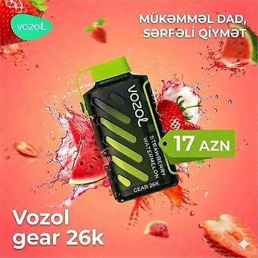 vozol: Vozol gear 26k 17azn qiymət topdan satiş üçündür min say 30ədəd tək — 1