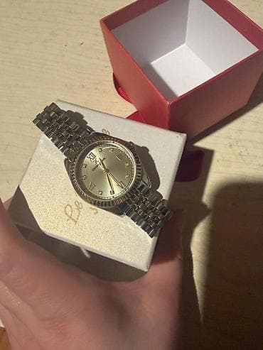 qol saatlari qadin ucun: Qol saatı, rəng - Qızılı — 7