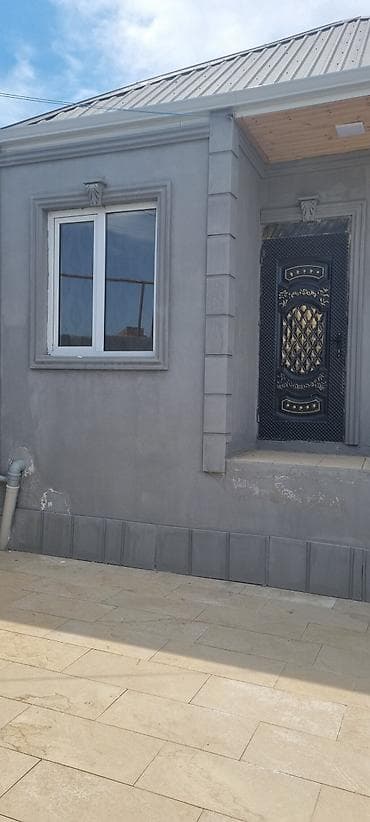 ev elanlari 2023: Yeni tikilen temirli 3 otagli heyet evi, Hokmeli-Qobu yolunda — 9