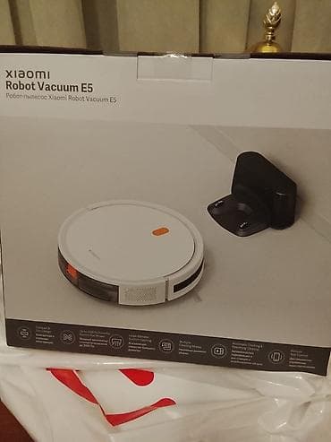 robot tossoran: Xiaomi Robot Vacuum E5 – ağıllı robot tozsoran - Kompakt və nazik — 1