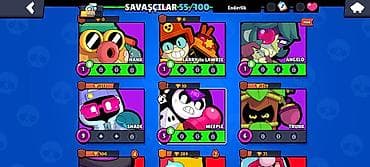 bakcell nomreler 210: Brawl Stars hesabı – geniş döyüşçü kolleksiyası - Ümumi göstərici — 4