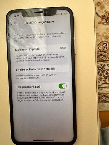 redmi note 12 pro: IPhone X, 64 GB, Gümüşü, Simsiz şarj — 3