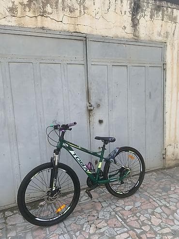 Toba dağ velosipedi - Çərçivə: alüminium, yaşıl rəng, Toba loqolu - — 2