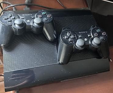 minecraft ps3: Sony PlayStation 3 Super Slim 500GB İdeal veziyyetde 2 orginal pult — 1