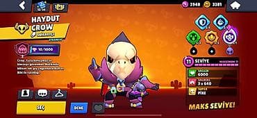 Brawl Stars hesabı – inkişaf etmiş profil +336 elmas - Kupa: 28,798 - — 7