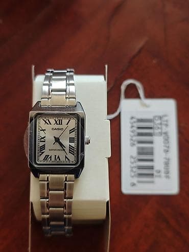 qadın jaketləri: Qol saatı, Casio, rəng - Gümüşü — 1