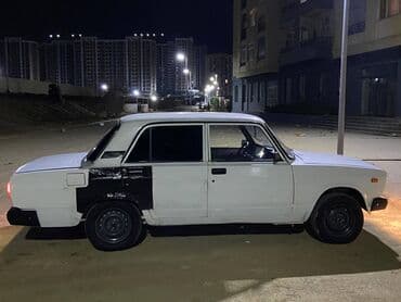 Aksesuarlar və tüninq: LADA 2107 sedan – ağ rəngli, 4 qapılı, arxaötürücülü klassik model — 3