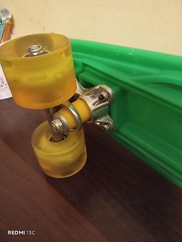 gitara barter: Işıqlı Penny Board (Skeytbord) – Çox az işlənib! Şəhər gəzintiləri və — 6