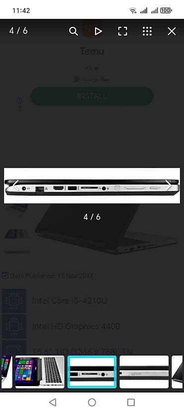 Acer: Ne məlumat varsa, şəkillerde görünür. Alverçi deyiləm. Az işlənib — 6