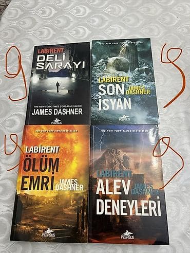Kitablar və jurnallar: Məhsul: James Dashner – “Labirent” seriyası, türk dilində nəşr — 1