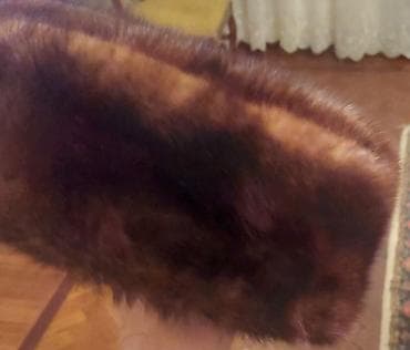 norka papaqlar: Norka, xəz papaq, İşlənmiş, rəng - Qəhvəyi, One size — 1