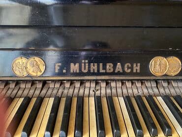 Пианино «F.MÜHLBACH» Раритет,старинное пианино.30 лет не — 1