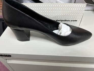 туфли мужские на кожаной подошве: Tuflilər, Ölçü: 40.5, rəng - Qara, Yeni — 2