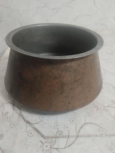 Qazanlar: Qazan, rəng - Qəhvəyi, Mis, 5-dən çox l, 28 sm — 1