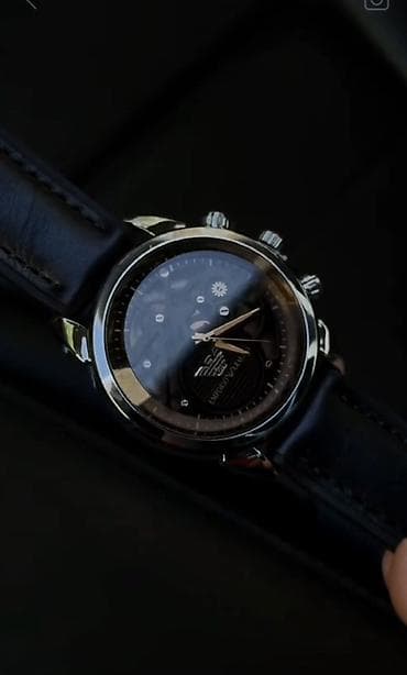 sensor saatlar: Emporio Armani kişi qol saatı – klassik və idman üslubunun birləşməsi — 4