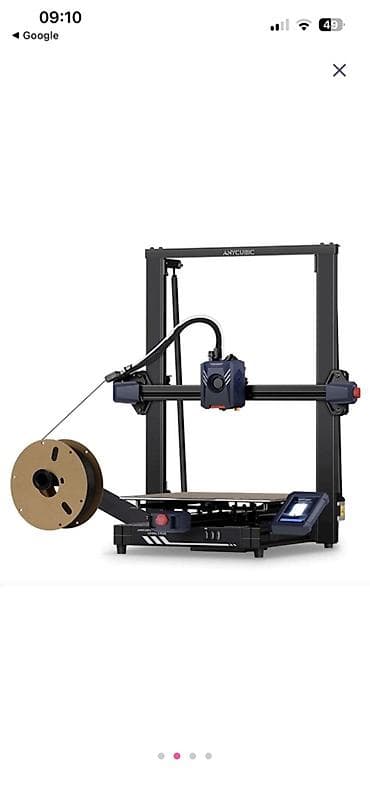 komputer ucun oyun diskleri: Anycubic Kobra 2 Plus FDM 3D printeri. İkici əldi amma demek olar ki — 3