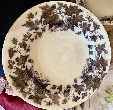 serviz nahar: Nahar dəsti, rəng - Ağ, Farfor — 2