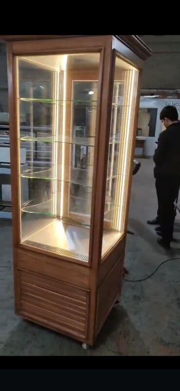 şüşəli soyuducular: Məhsul: Şüşəli soyuducu vitrinlər (pastry/dessert display) — 3