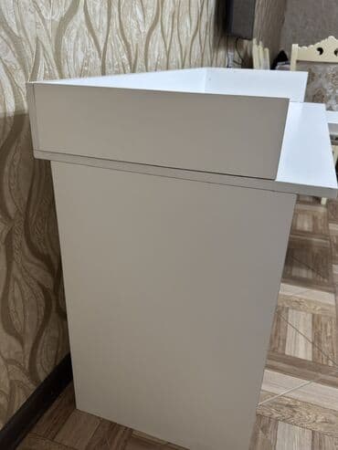 bardür: Düz masa, Stulsuz, Polkasız, Siyirməli, Azərbaycan, Mat laminat — 3