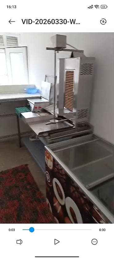 Fast-food və dondurma satış nöqtəsi üçün komplekt avadanlıq paketi — 3