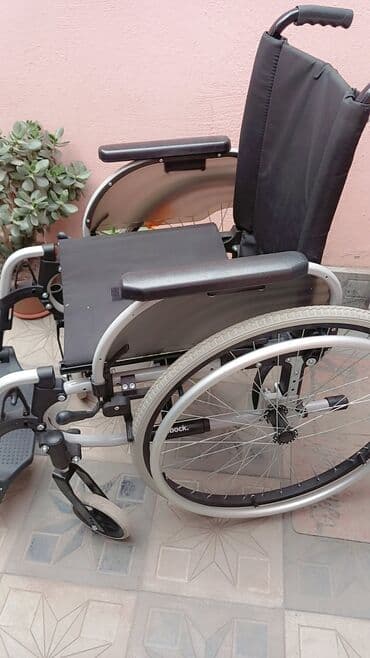 Tibbi geyim: Ottobock əlil arabası - Brend: Ottobock - Tip: Manual (ələ çevrilən) — 4