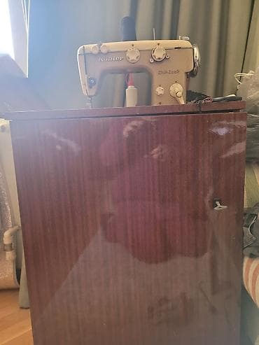 elektrik istilik: Kohler “Zick-Zack” tikiş maşını – kabinetli - Alman istehsalı Kohler — 2