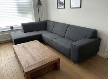 выездная химчистка мебели: Угловой диван, С подъемным механизмом, Раскладной — 4