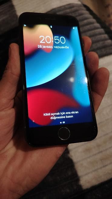 samsung a71 kredit: IPhone 7, 128 GB, Black Titanium, Barmaq izi, Face ID — 3