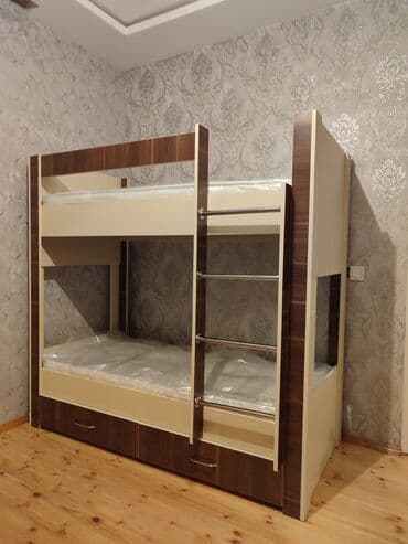 oglan ucun hediyeler: Oğlan və qız üçün, Yeni, Çarpayı, Matras ilə, Siyirməli, Laminat — 5