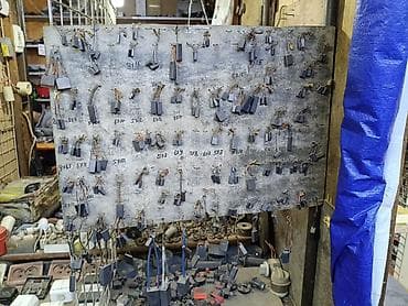 Mexaniki əl alətləri: Elektrik mühərrikləri və alətlər üçün kömür fırçaları – müxtəlif ölçü — 3