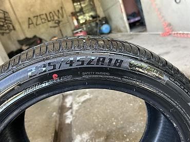 bmw e60 m: 4 ədəd avtomobil şini dəsti - Ölçü: 245/45 R20 (şinin üzərindəki — 7
