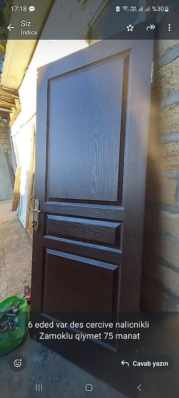 kilimler: Qapılar – müxtəlif model və üslublar - Material və örtük: Taxta — 8