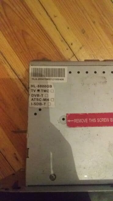 islenmis monitorlar: S class monitor. İşlək vəziyyətdədir.USB,disk, radio işləyir. W220 — 5