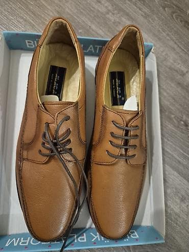 Kişi dəri ayaqqabısı – ALACA (Made in Turkey) - Model: bağlı — 4