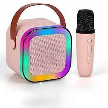 hyperx cloud alpha s: Elan başlığı: Karaoke K12 Pink – Kalonka və Mikrofon Seti (No Brand) — 1