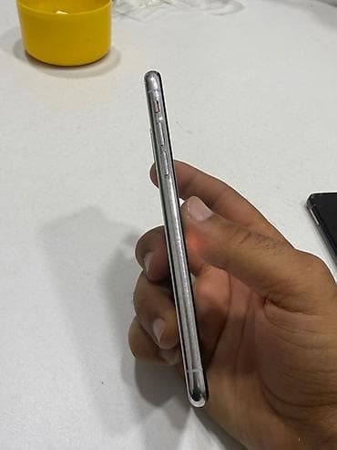 IPhone X, 64 GB, Ağ, Face ID — 8