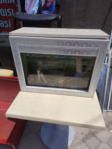 Balıq qulağı: Dördbucaq akvarium, Balıqlarla birlikdə, 10 l — 3