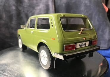 metbex tavan modelleri: Коллекционная модель LADA-2121 NIVA1600 olive green 1977 Model Car — 19