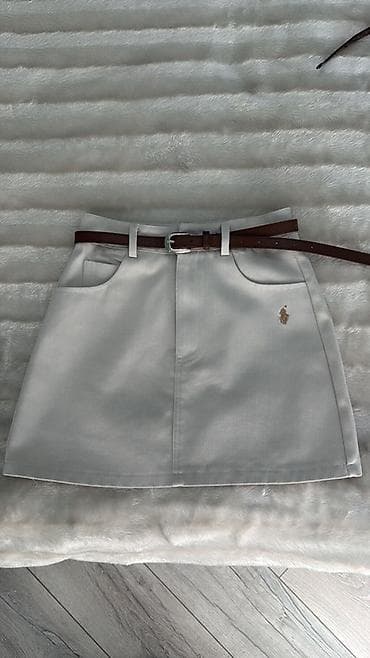 honor smart: Ralph Lauren qadın yubkası XS-S Razmer - Model: A-kəsim mini yubka - — 1