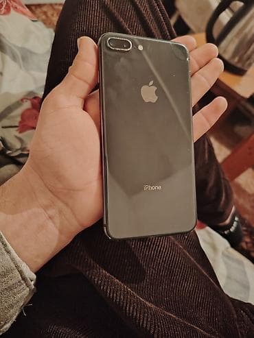 IPhone 8 Plus, 256 GB, Qara, Barmaq izi — 6