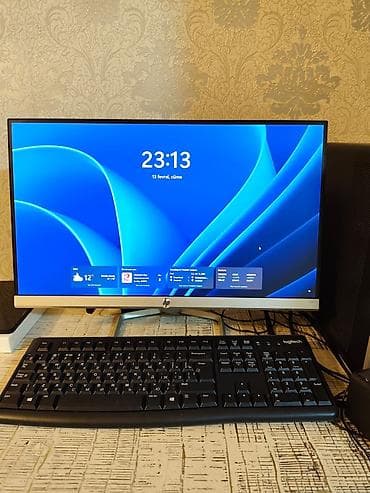 Xanım işlədib. Windows 11 Əməliyyat sistem Orginal Monitor HP