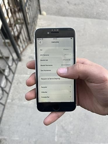 IPhone SE, 128 GB, Ağ, Barmaq izi lalafo.az -da IPhone SE, 128 GB, Ağ, Barmaq izi